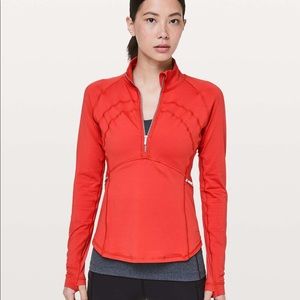 NWOT Lululemon Front of the Pack 1/2 Zip
